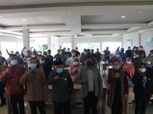 Bawaslu Kota Bekasi Hadiri Rakor Pengelolaan Kehumasan Peliputan dan Dokumentasi Se-Jawa Barat