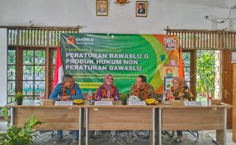 Bawaslu Jabar Gelar Kegiatan Sosialisasi dan Implementasi Peraturan Bawaslu dan Non Peraturan Bawaslu di Kota Bekasi