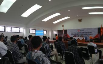 Bawaslu Provisi Jawa Barat adakan Rapat Koordinasi dan Evaluasi Penanganan Pelanggaran Pemilu Berbasis Teknologi informasi dan Komunikasi bagi Bawaslu Kab/Kota Se-Provinsi Jabar
