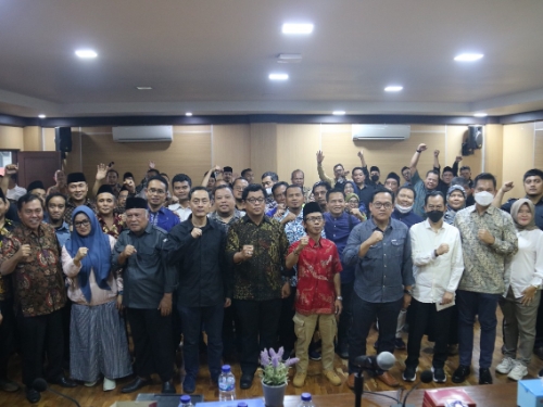 Bawaslu Kota Bekasi Hadiri Rapat Strategi Tim Fasilitasi Pengawasan Vermin dan Verfak