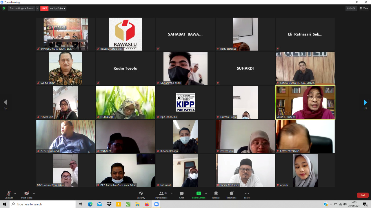 Bawaslu Siapkan Pengawasan Verifikasi Parpol Pemilu 2024