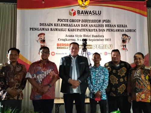 Herwyn Himbau Bawaslu Kabupaten/Kota Analisa Beban Kerja Pengawas Adhoc