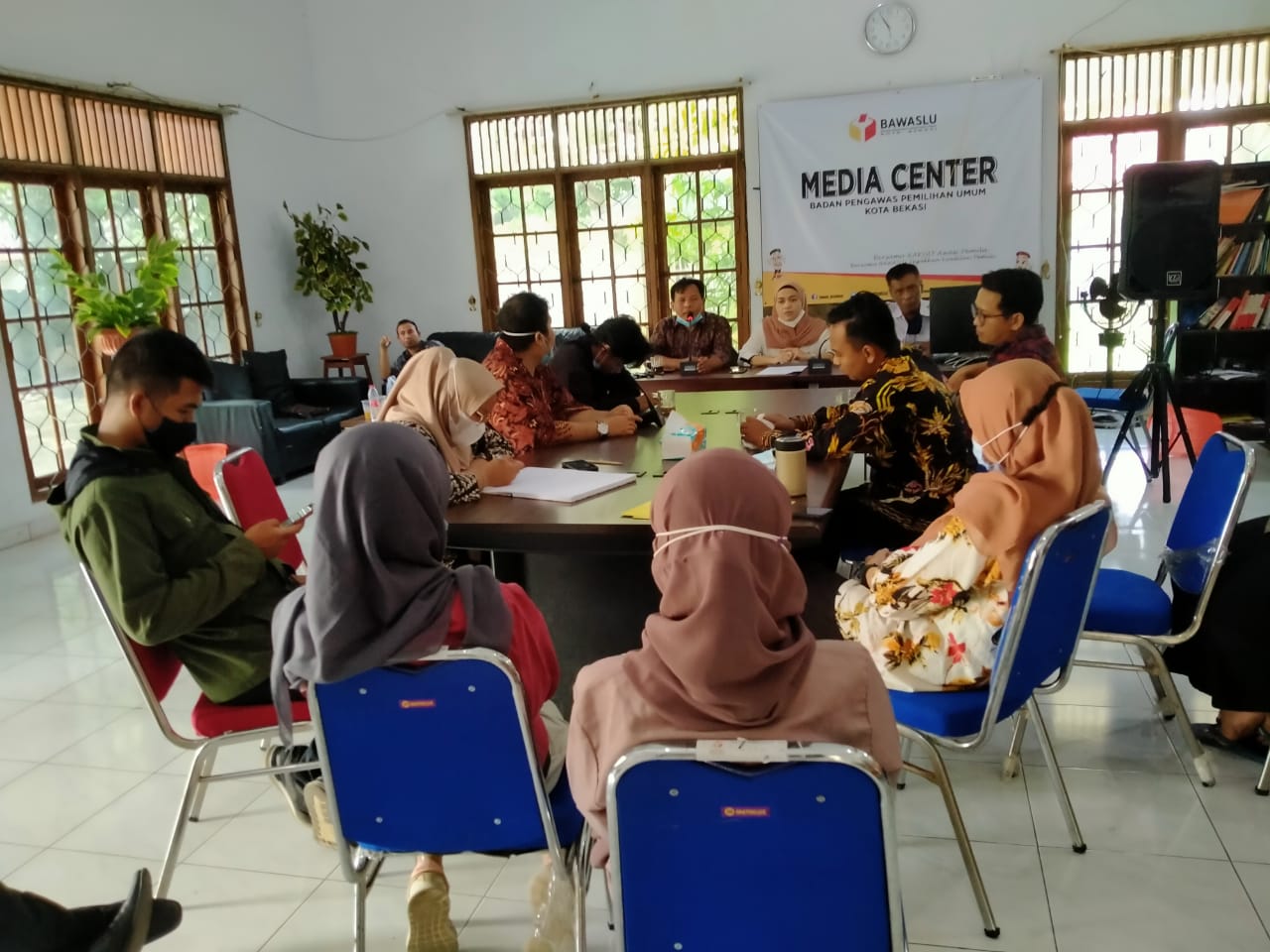 Rayakan HUT 13 BAWASLU, Pengawas Pemilu Kota Bekasi Syukuran dan Doa Bersama