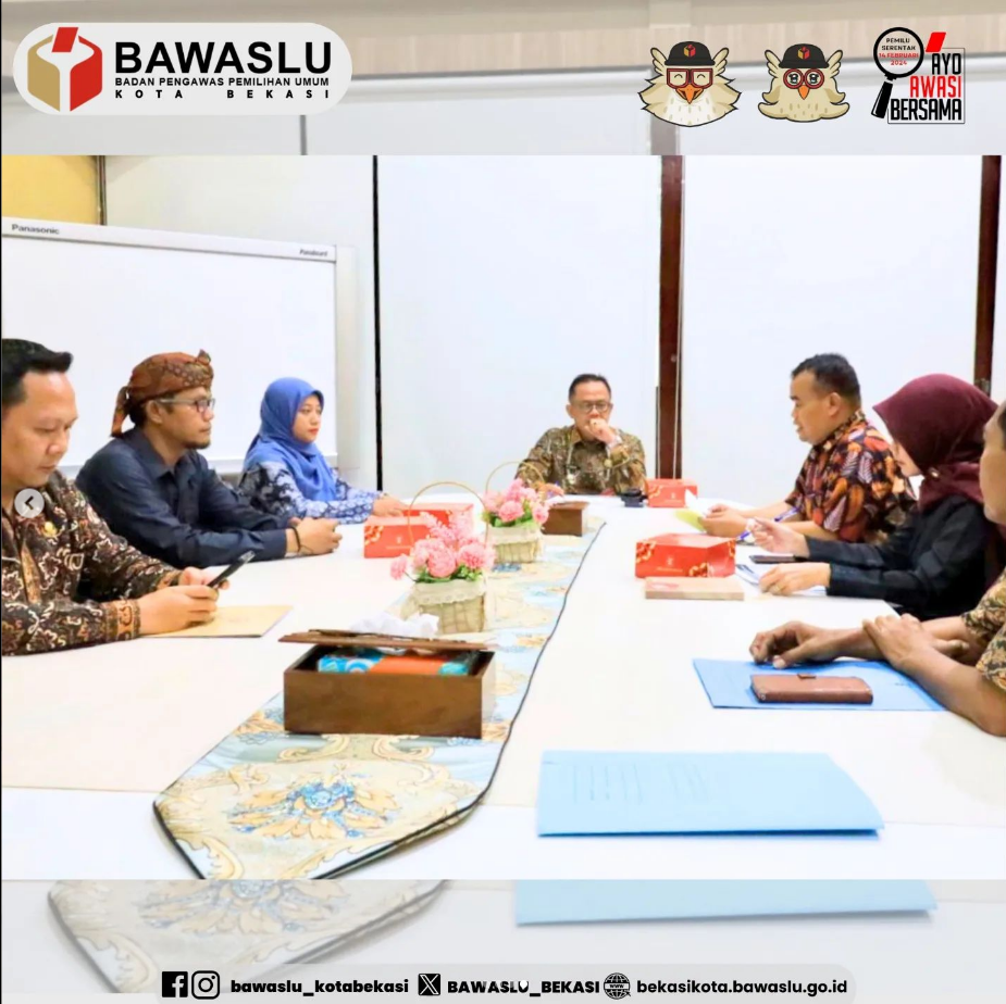 Audiensi dengan PJ Walikota Bekasi