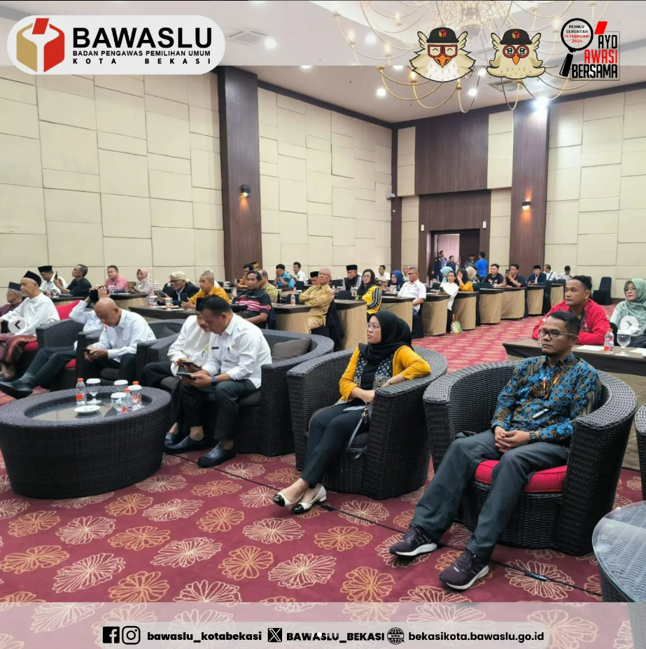 Bawaslu Kota Bekasi hadiri Sosialisasi