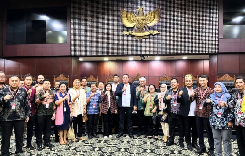 Bawaslu Kota Bekasi Hadir dalam Sidang Pengucapan Putusan/Ketetapan di Mahkamah Konstitusi Republik Indonesia