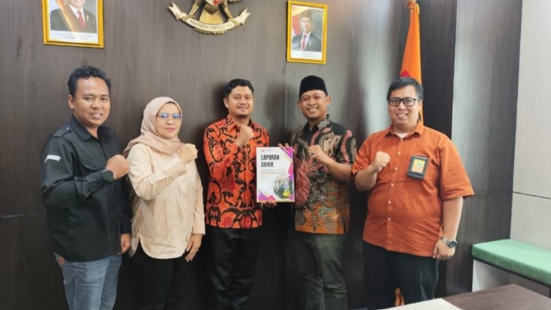 Divisi Penanganan Pelanggaran Bawaslu Kota Bekasi sampaikan Laporan Akhir ke Bawaslu Republik Indonesia