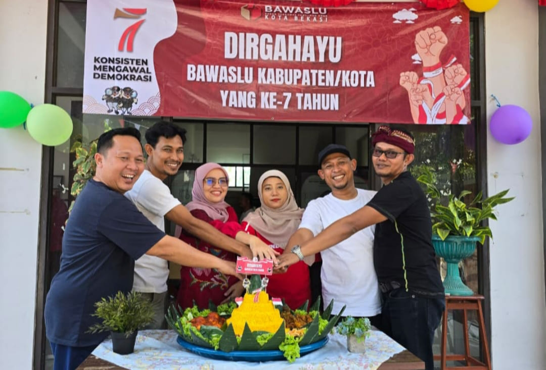Bawaslu Kota Bekasi adakan Syukuran 
