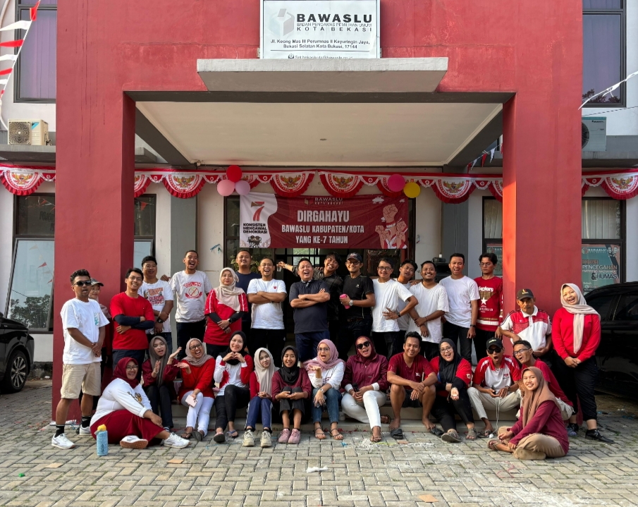 Bawaslu Kota Bekasi adakan berbagai perlombaan menyambut Hari Kemerdekaan 