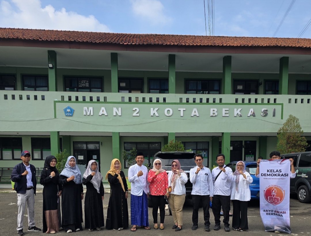 Bawaslu Kota Bekasi Hidupkan Semangat Hari Santri Lewat Kelas Demokrasi di MAN 2 Kota Bekasi