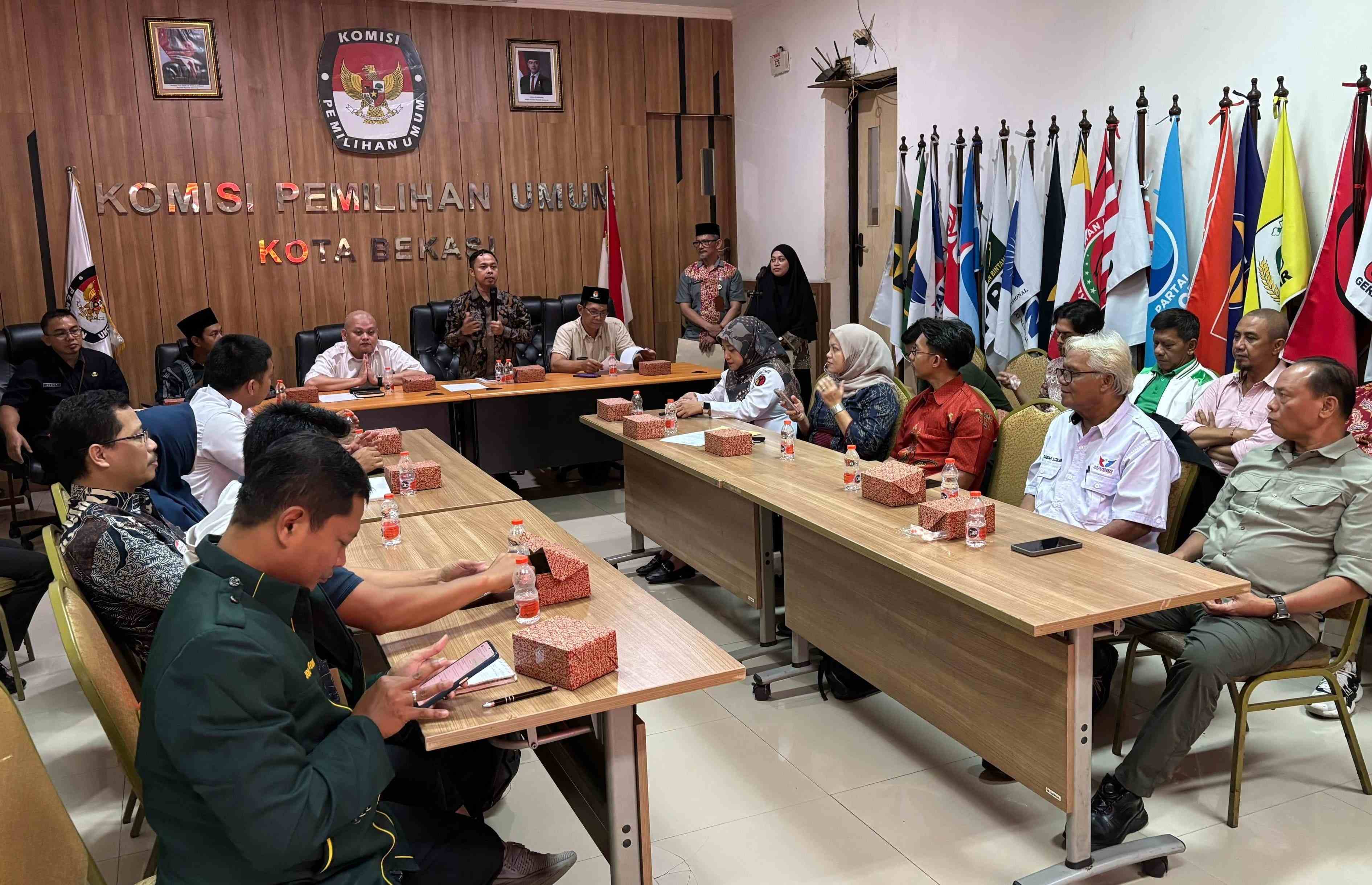 Pleno PDPB Triwulan III Tetapkan Jumlah Pemilih Kota Bekasi 1.890.719 Jiwa