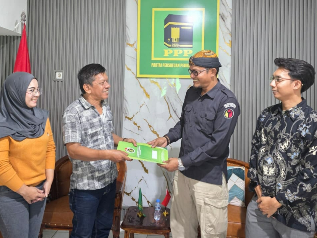 Pemutakhiran Data Parpol, Bawaslu Kota Bekasi Sambangi Kantor DPC PPP