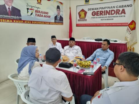 Bawaslu Kota Bekasi Awasi Pemutakhiran Data Kepengurusan Partai Gerindra