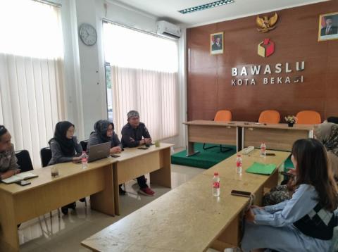 Bawaslu RI Lakukan Supervisi ke Bawaslu Kota Bekasi pada Masa Non-Tahapan Pemilu