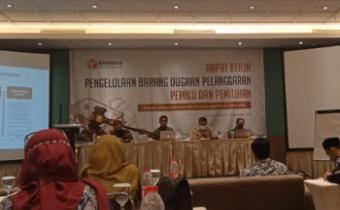 Bawaslu Jabar Gelar Rapat Kerja Pengelolaan Barang Dugaan Pelanggaran