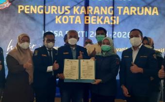 Bawaslu Kota Bekasi Ajak Karang Taruna Kawal Pemilu 2024