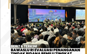 Bawaslu RI Evaluasi Penanganan Tindak Pidana Pemillu