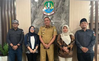Bawaslu Kota Bekasi melakukan silaturahmi ke Kantor Walikota Bekasi