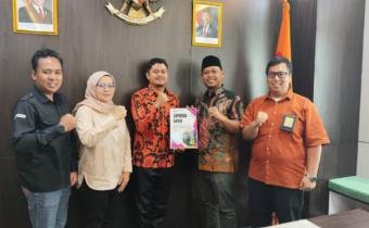 Divisi Penanganan Pelanggaran Bawaslu Kota Bekasi sampaikan Laporan Akhir ke Bawaslu Republik Indonesia