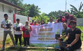 Program Jumat Sehati dan Jumpa Berlian Bawaslu Kota Bekasi 