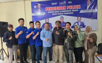 Bawaslu Kota Bekasi Kunjungi DPC Partai Demokrat untuk Pemutakhiran Data Parpol