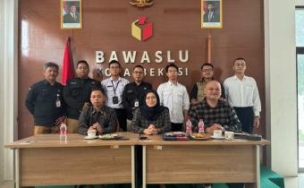 Kunjungan Kerja KPU Kota Bekasi Bahas Persiapan Rapat Pleno PDPB Triwulan IV