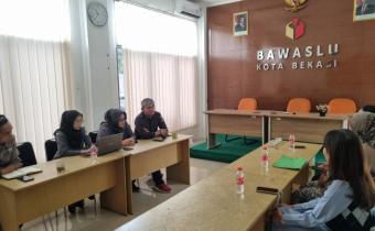 Bawaslu RI Lakukan Supervisi ke Bawaslu Kota Bekasi pada Masa Non-Tahapan Pemilu