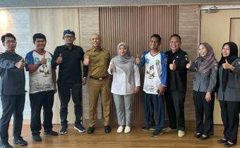 Bawaslu Kota Bekasi Audiensi dengan Badan Kesbangpol, Perkuat Sinergi Program 2026